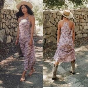 Christy Dawn Sage Lavender Dress. Wisteria Wildflower Meadow Fabric